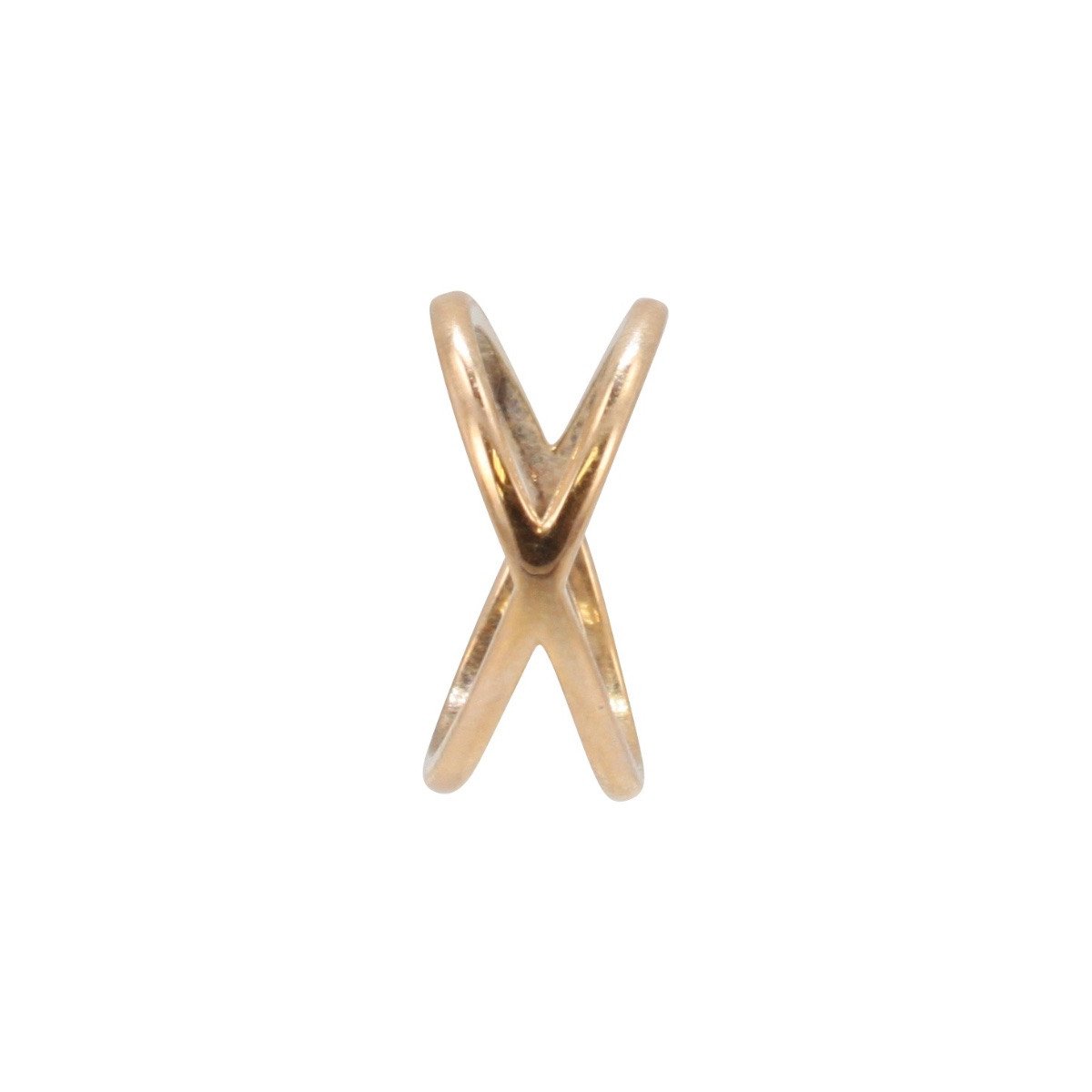 Criss Cross Ring in Bronze, #6493-brz