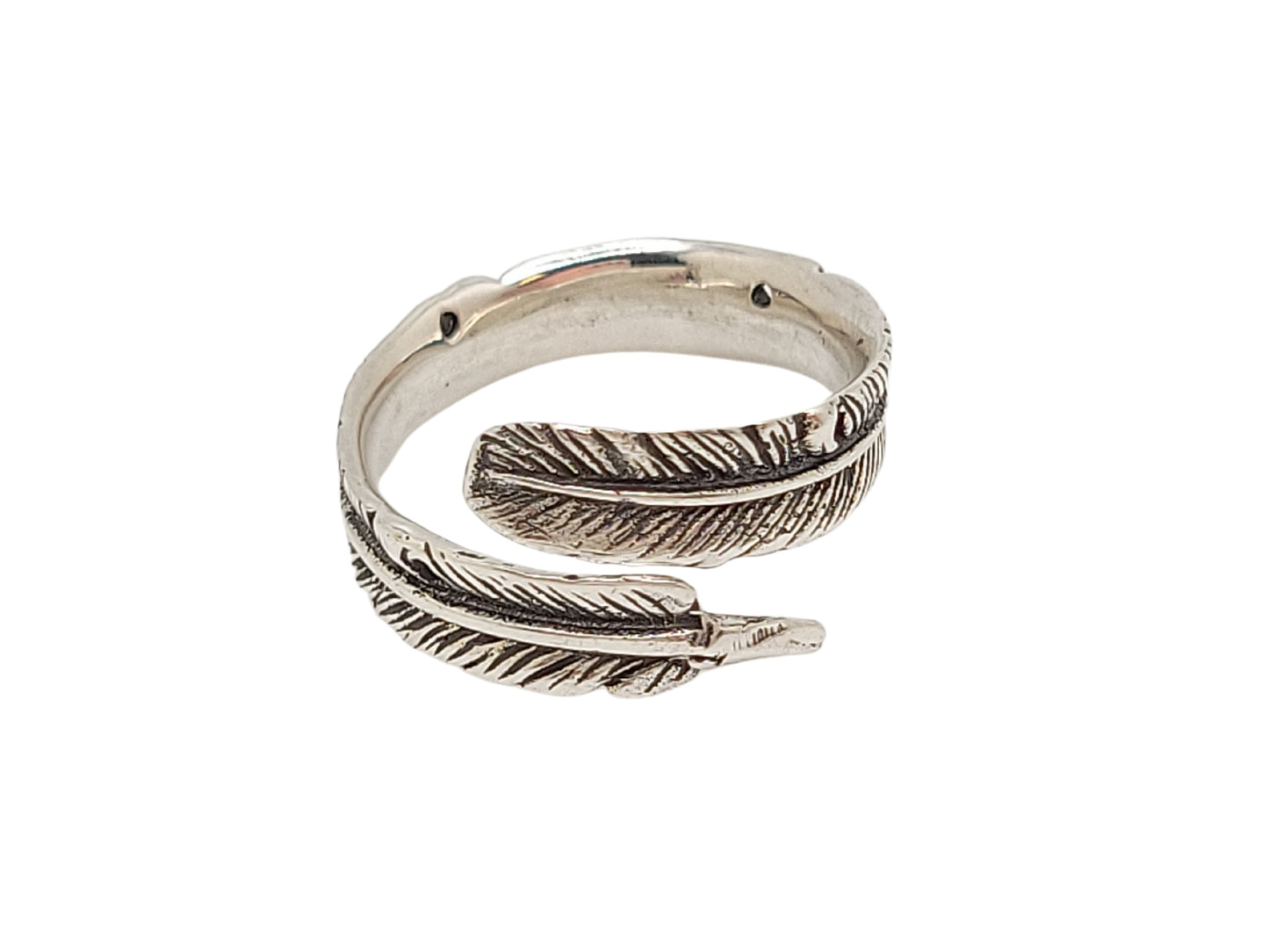 Feather Wrap Ring in Sterling Silver #R0155