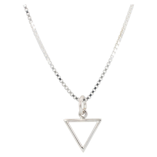 Small Water Element Necklace in Sterling Silver #6196-ss