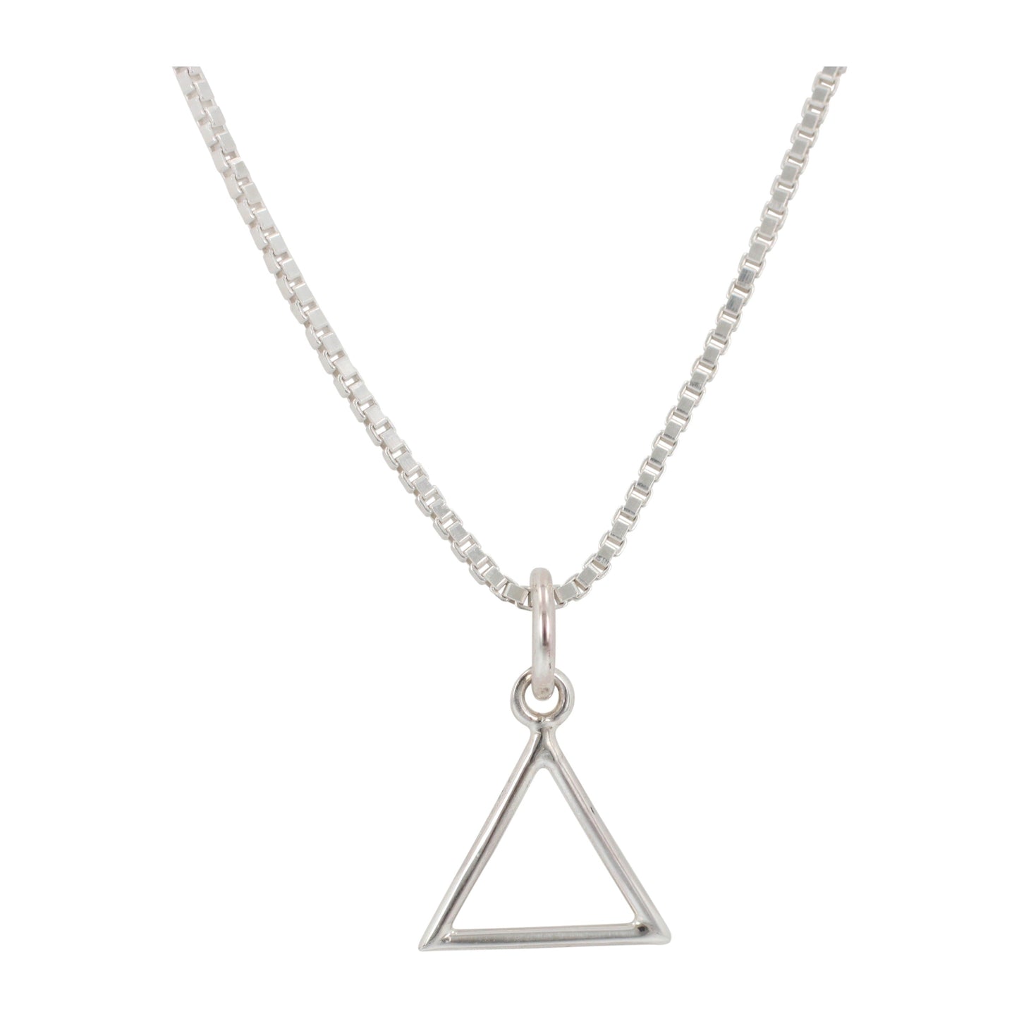 Small Fire Element Necklace in Sterling Silver #6196-ss