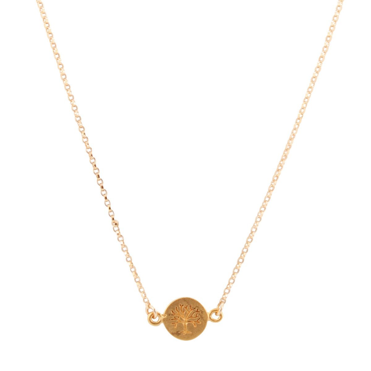 Delicate Gold Tree of Life Necklace, #6542-yg