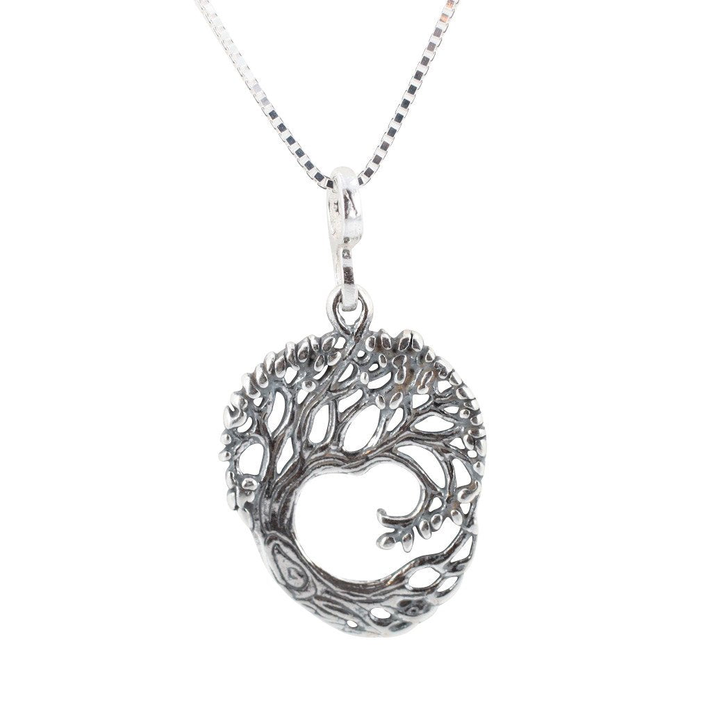 Celtic Family Tree of Life Necklace in Sterling Silver, #7411-ss