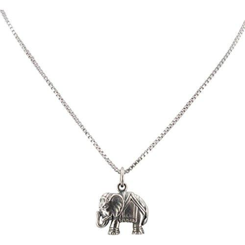 Elephant Necklace in Sterling Silver, #6245-ss