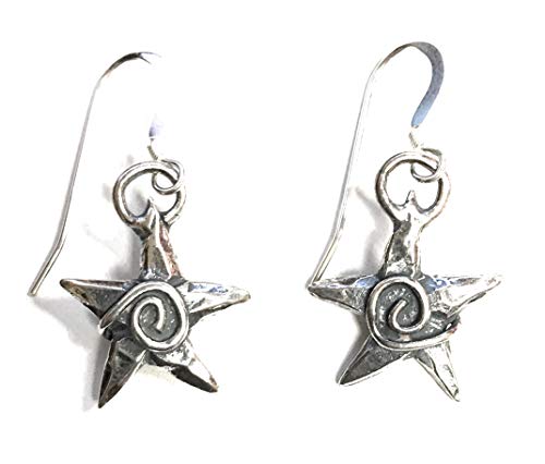 Star Sterling Silver Earrings