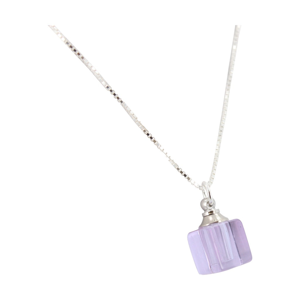 Crystal Essential Oil Diffuser Necklace, #6619