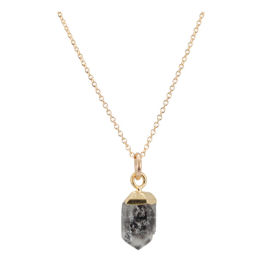 Herkimer Diamond Necklace, #6488-QtzDia