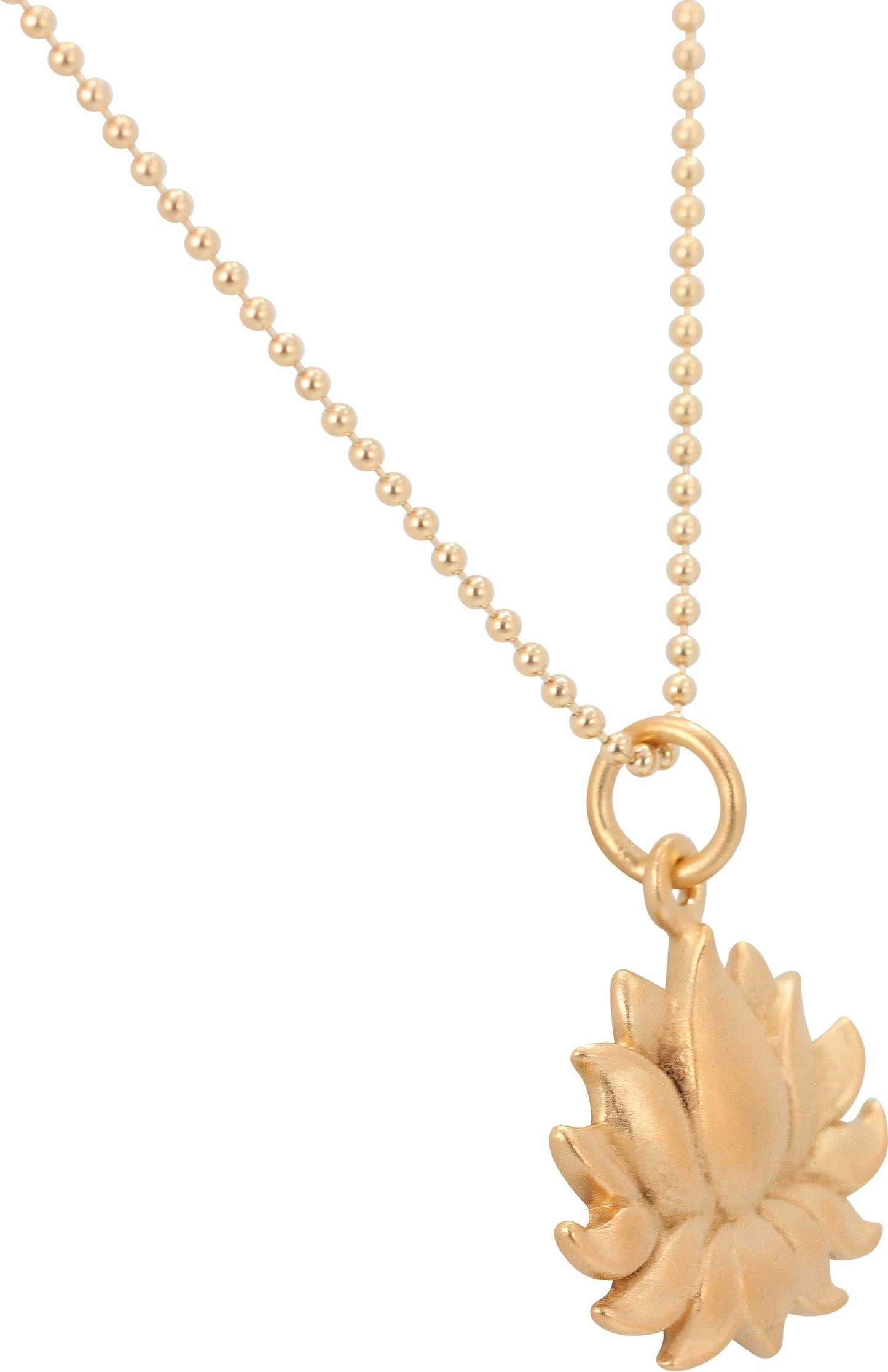 Lotus Necklace in Gold, #6170-yg