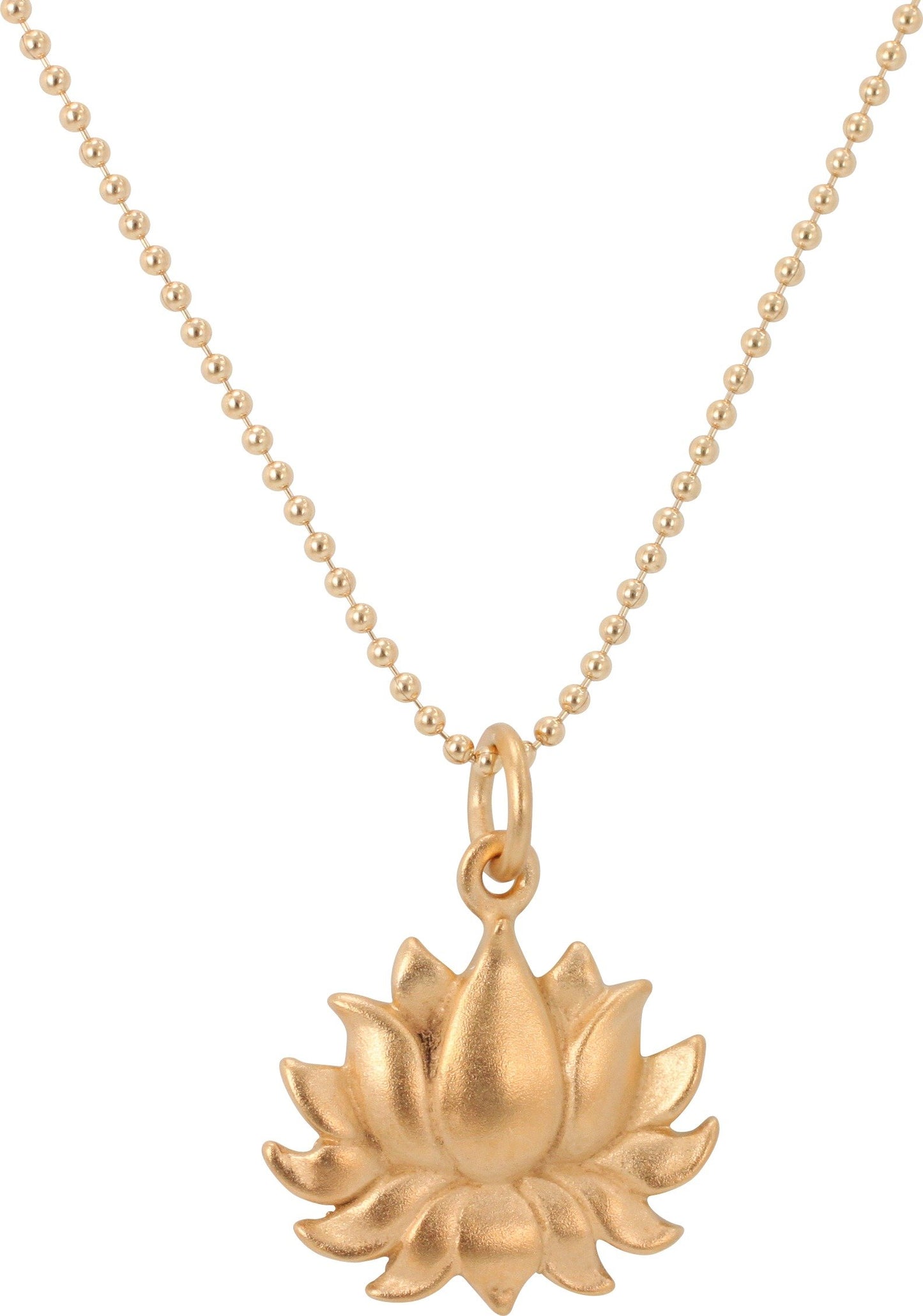 Lotus Necklace in Gold, #6170-yg