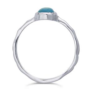 Turquoise Ring in Sterling Silver, #6392-ss