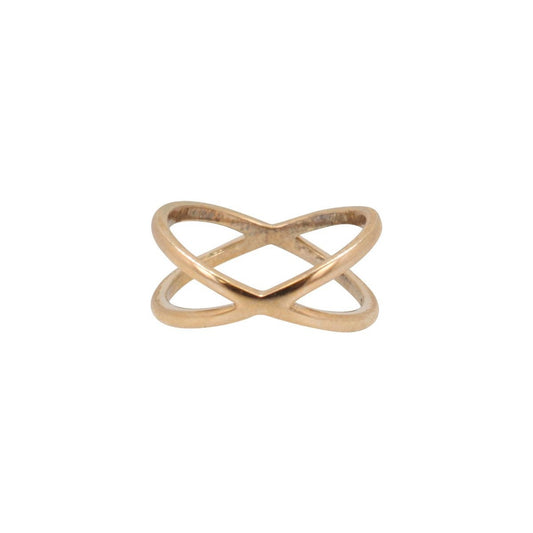 Criss Cross Ring in Bronze, #6493-brz