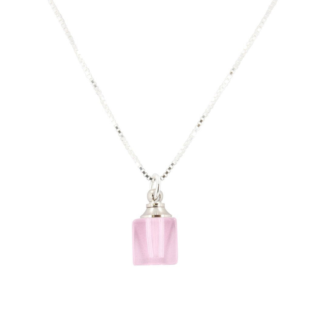 Crystal Essential Oil Diffuser Necklace, #6619