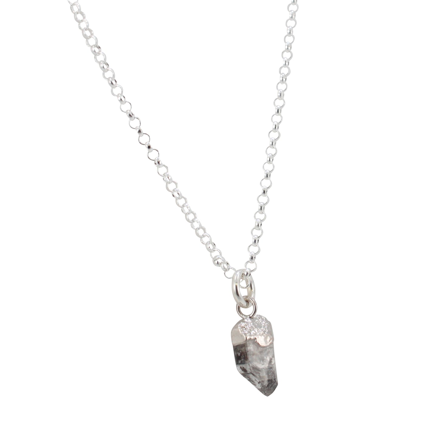 Herkimer Diamond Necklace, #6488-QtzDia