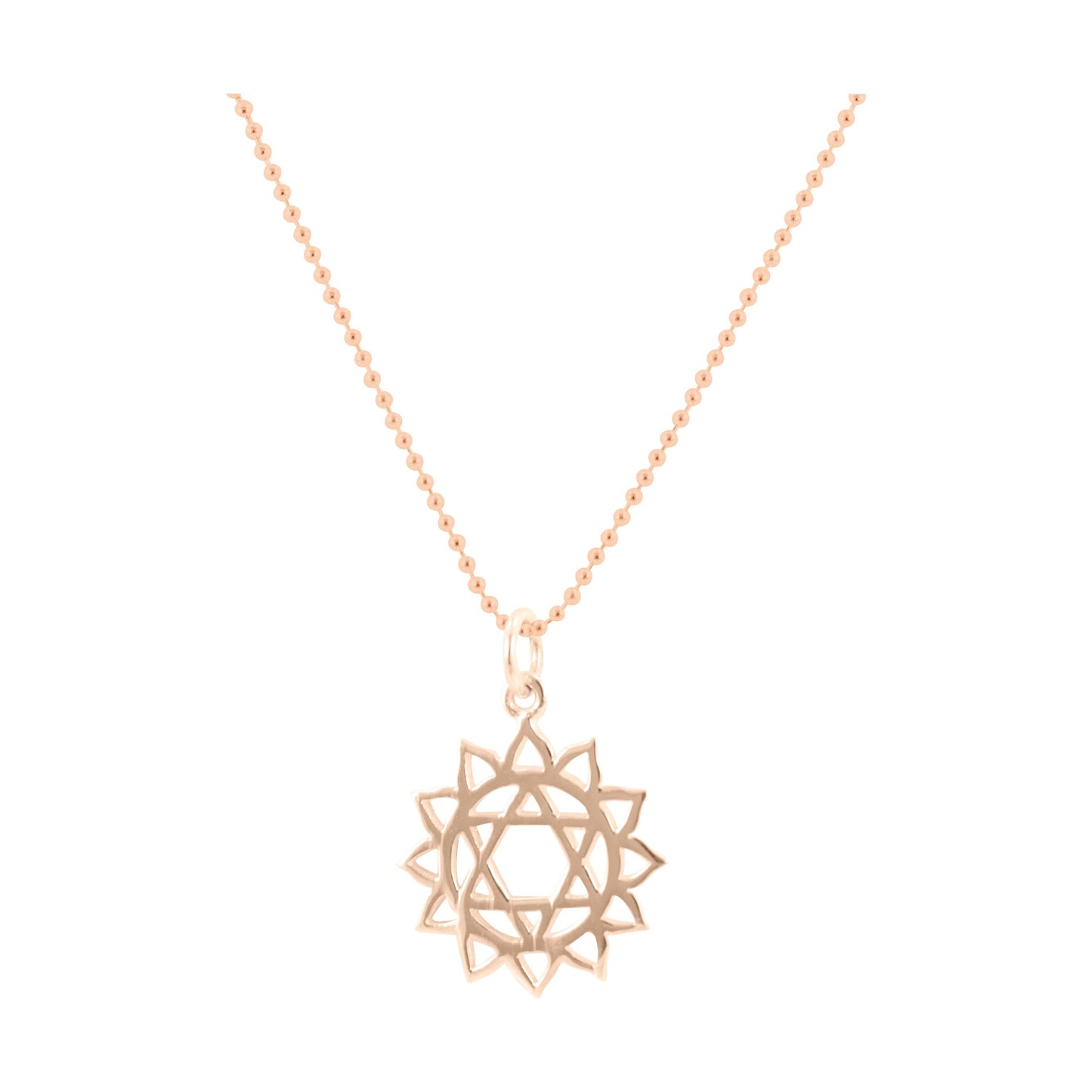 Bronze Chakra Necklaces on Gold Filled 18" Chain, #6721-brz