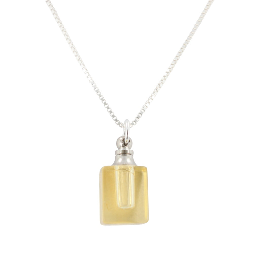 Crystal Essential Oil Diffuser Necklace, #6619