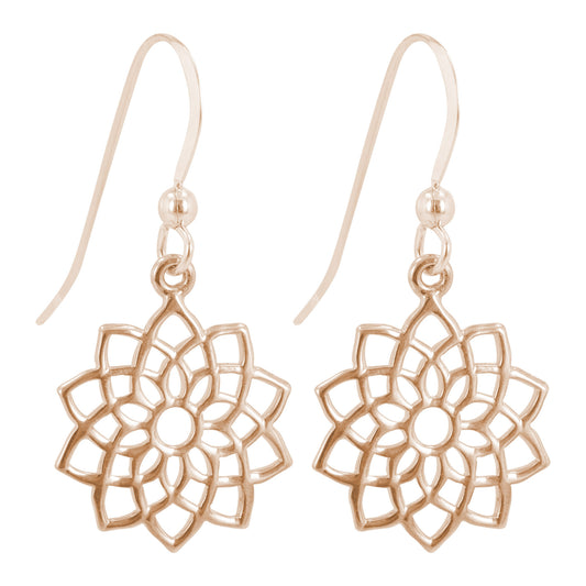 Gold Chakra Earrings, #6289-yg