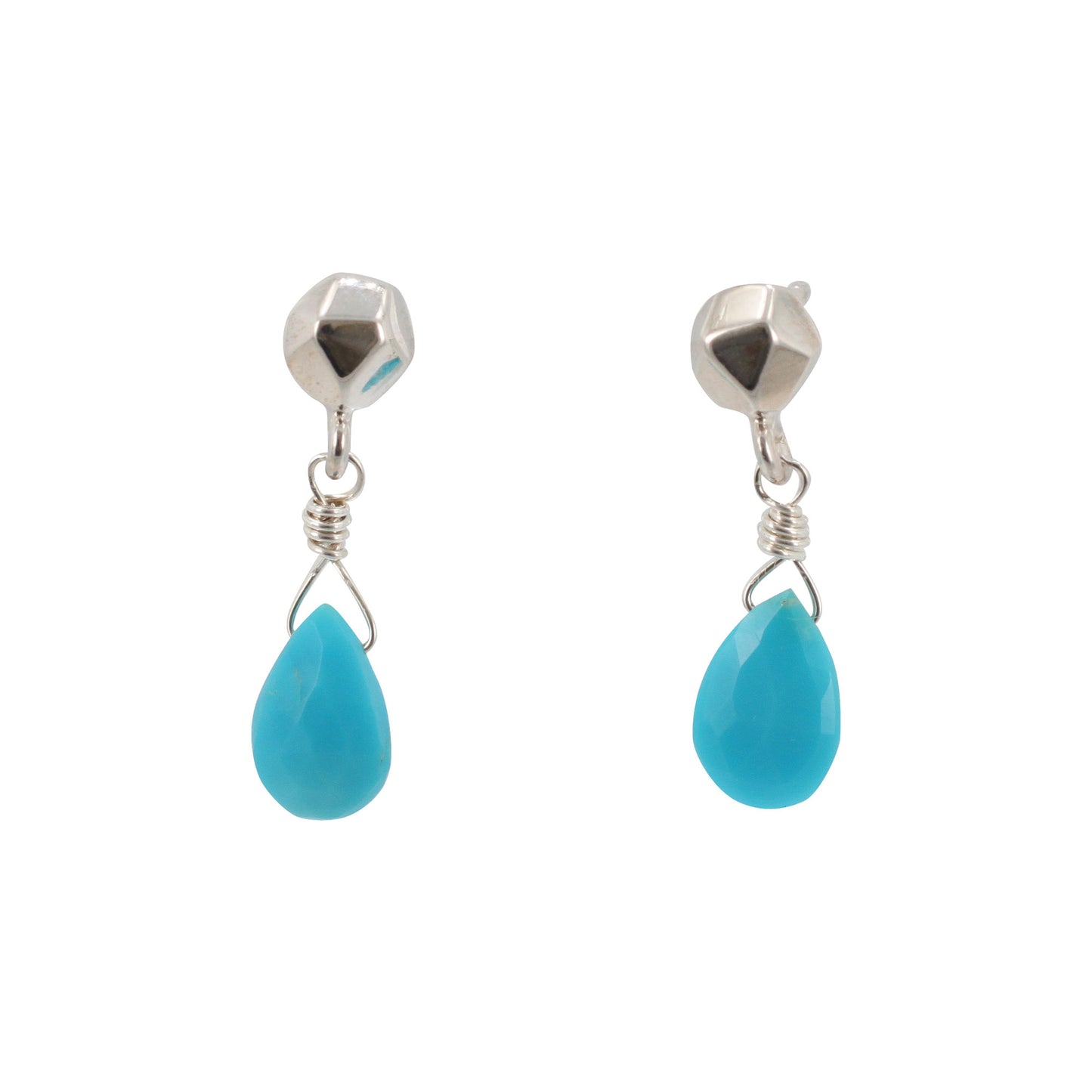 Turquoise Post Earrings - Limited Edition, #6133