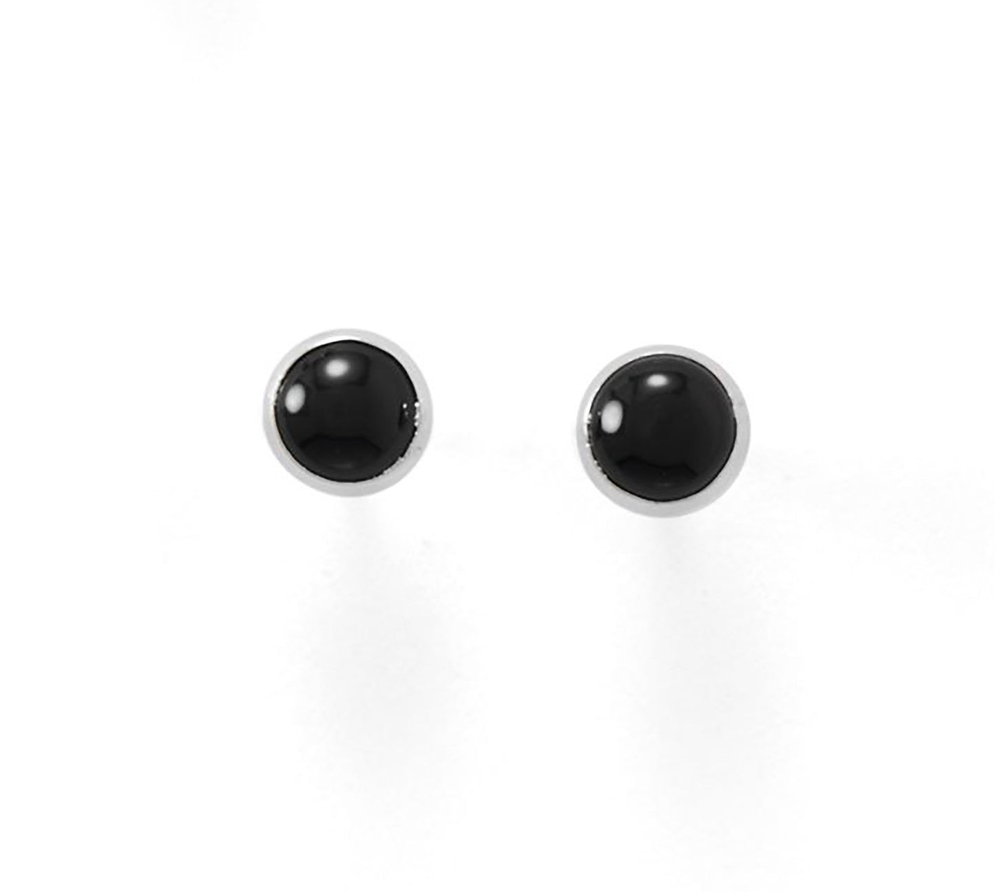 Small Gemstone Stud Earrings, Choice of Stone, #6165-ss