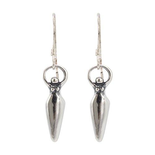 Fertility Goddess Dangle Earrings, #6290-ss