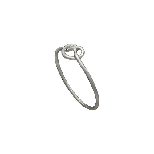 Love Knot Stackable Ring, #6925-ss