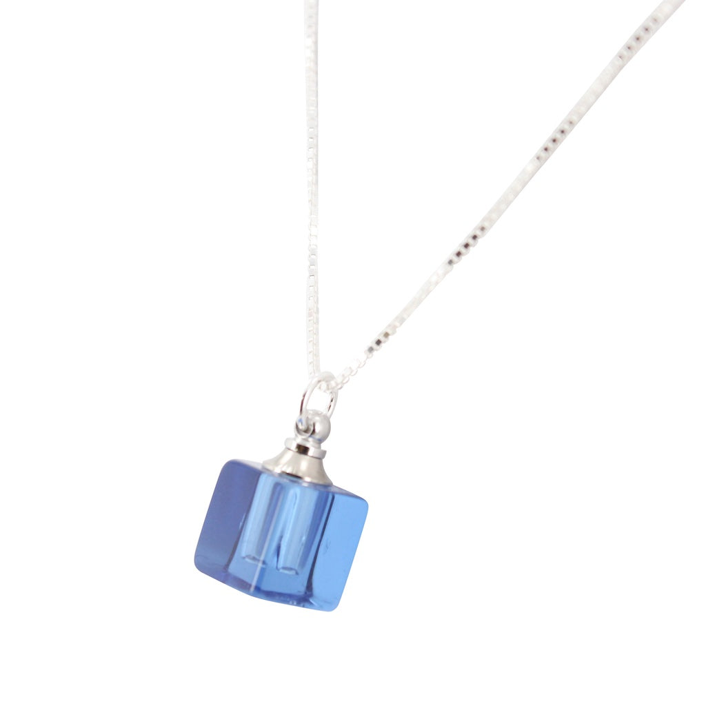 Crystal Essential Oil Diffuser Necklace, #6619