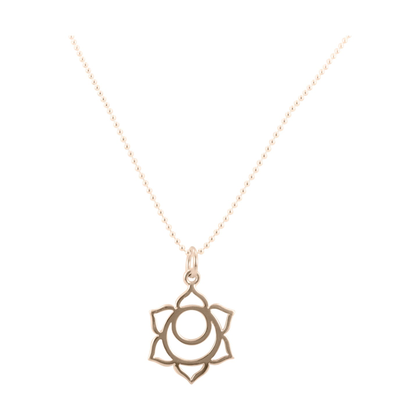 Bronze Chakra Necklaces on Gold Filled 18" Chain, #6721-brz