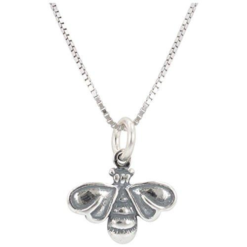 Sterling Silver Honey Bee Necklace, #6285-ss