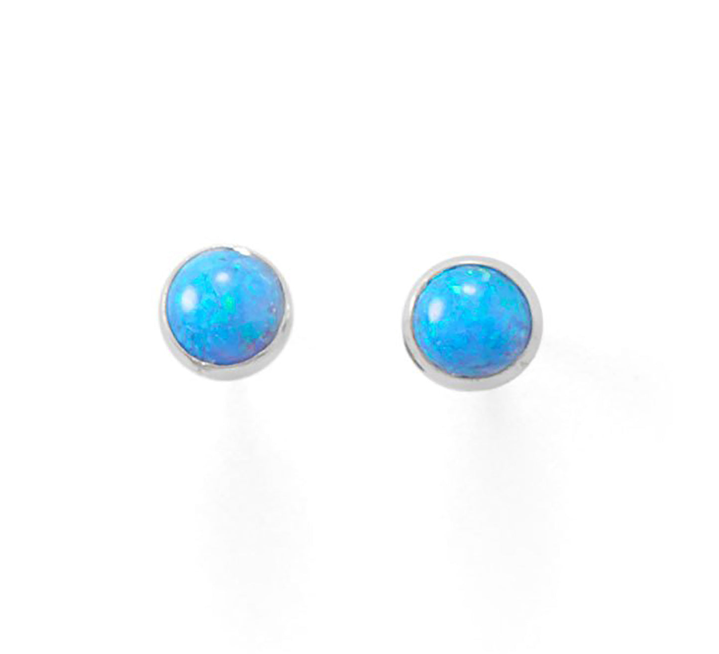 Small Gemstone Stud Earrings, Choice of Stone, #6165-ss